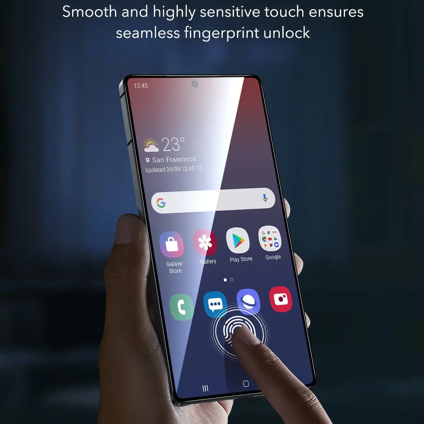 Galaxy S25 Series Privacy Tempered Glass [ Anti - Spy Glass]