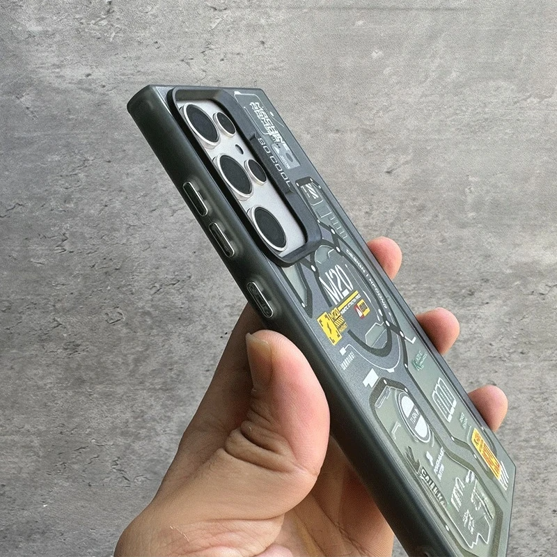 Silver Circuit Label IMD Case