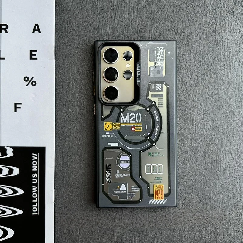 Silver Circuit Label IMD Case