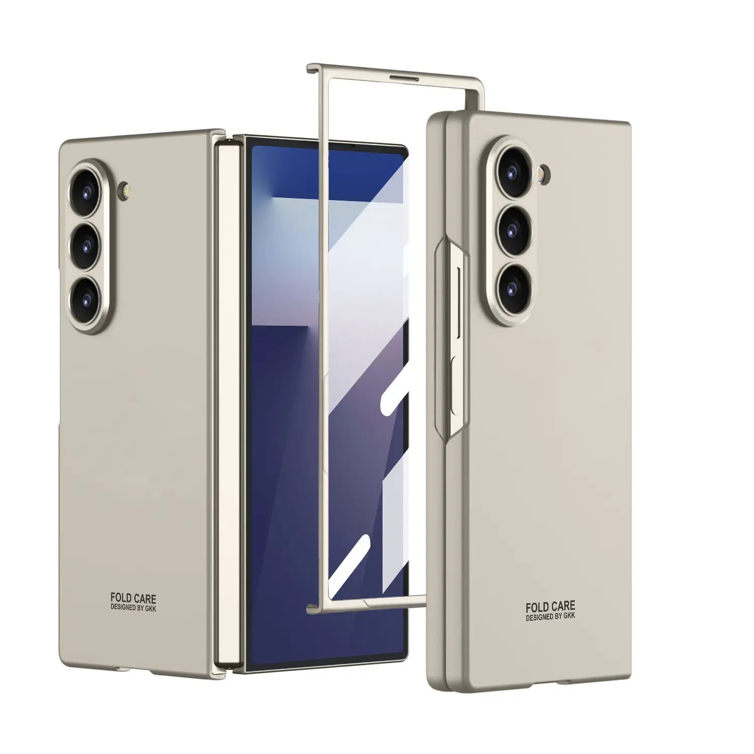 Galaxy Z Fold7 Deluxe Matte Robust Frame Case