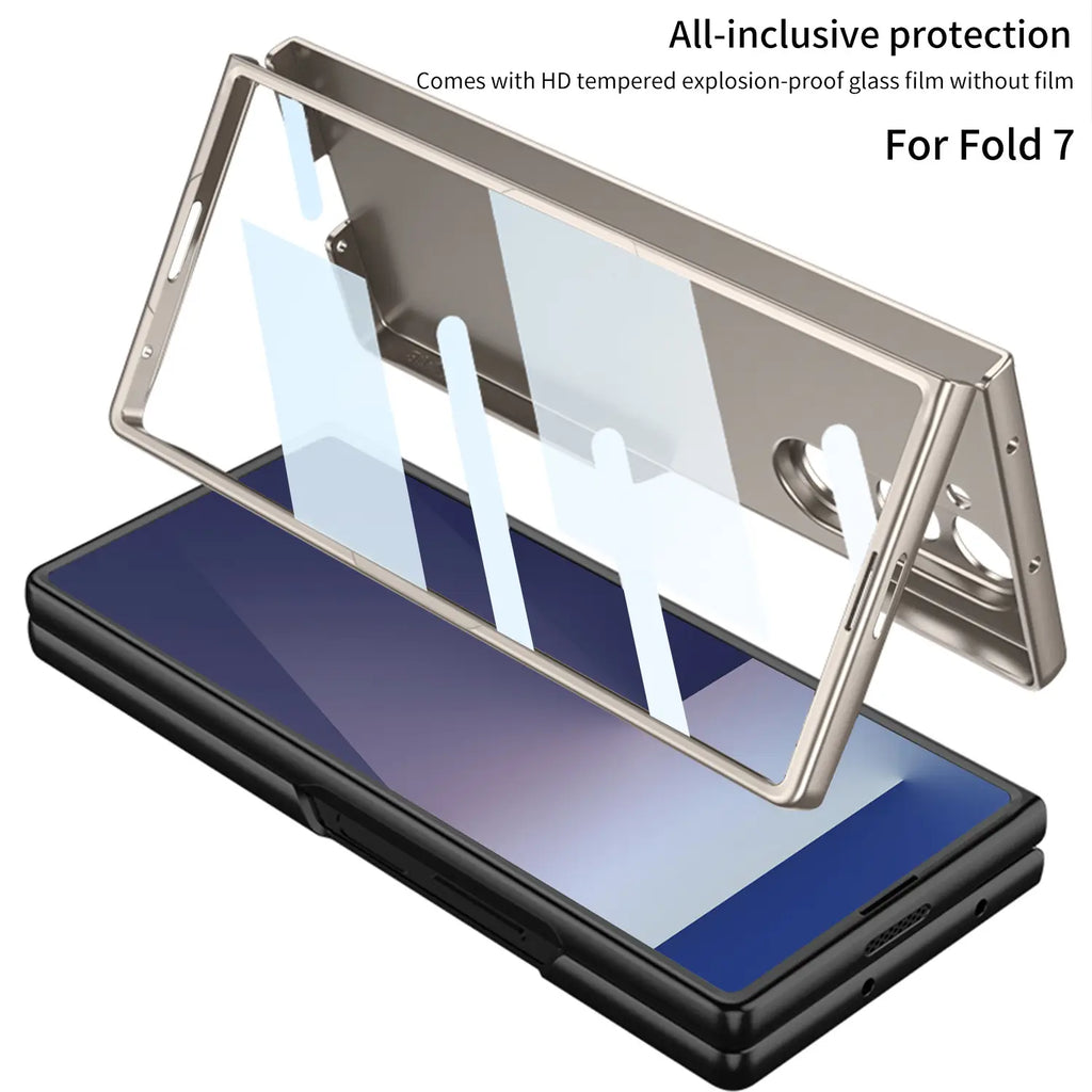 Galaxy Z Fold7 Deluxe Matte Robust Frame Case