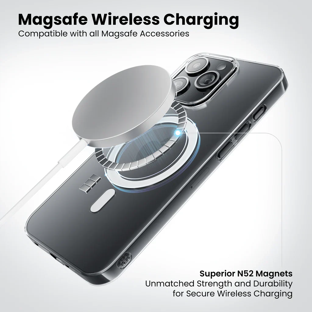 Clear Shield MagSafe Case for iPhone 17