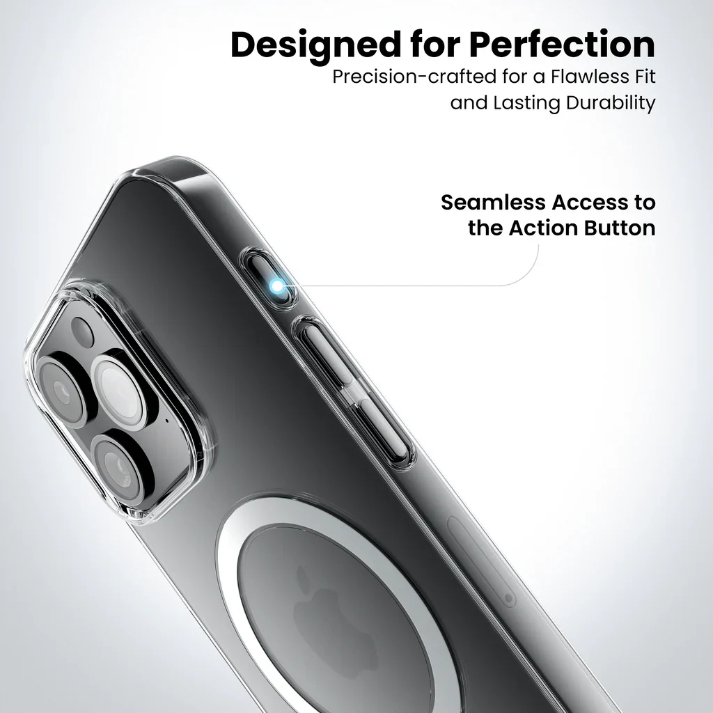 Clear Shield MagSafe Case for iPhone 17