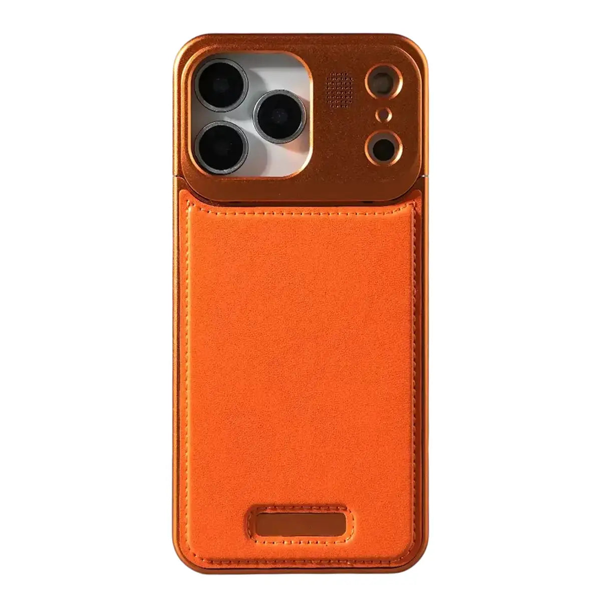 iPhone 17 Series Aero Flex Premium Metallic Leather Case