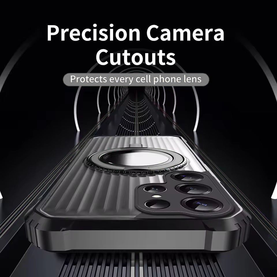 Bolt Clad Magnetic Kickstand Case - Samsung