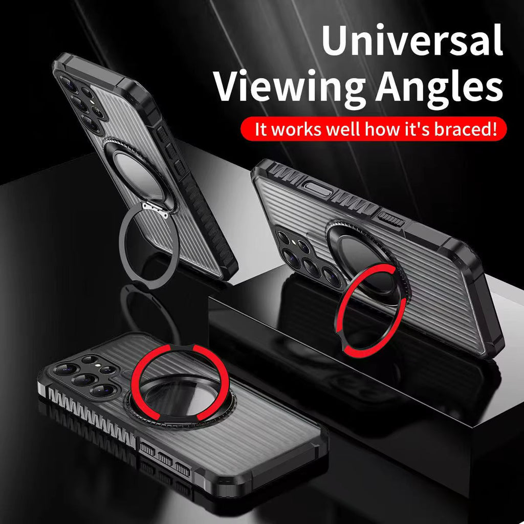 Bolt Clad Magnetic Kickstand Case - Samsung