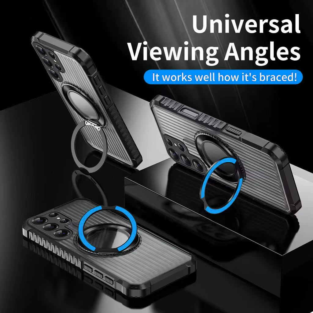 Bolt Clad Magnetic Kickstand Case - Samsung