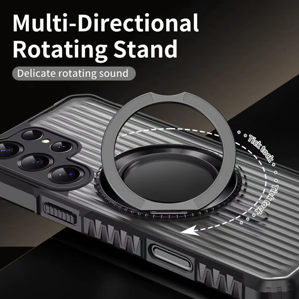 Bolt Clad Magnetic Kickstand Case - Samsung