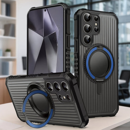 Bolt Clad Magnetic Kickstand Case - Samsung