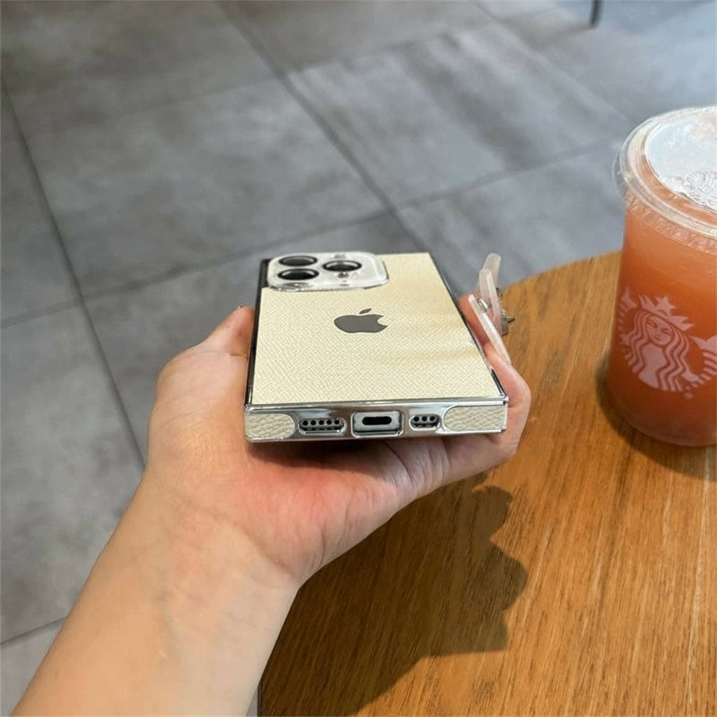 Novaro Premium Leather Metallic Case