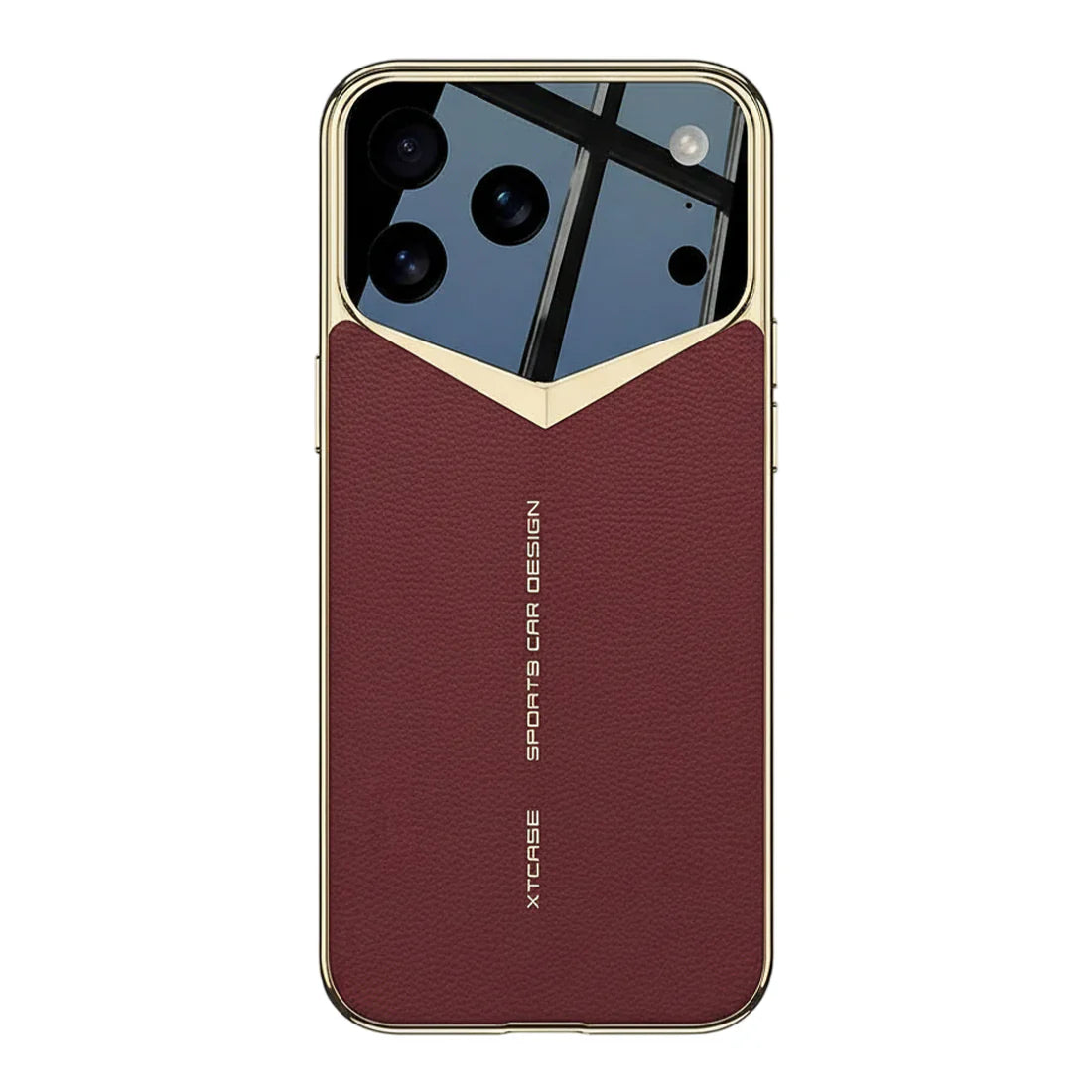 Designer Pattern Leather Shield Case- iPhone