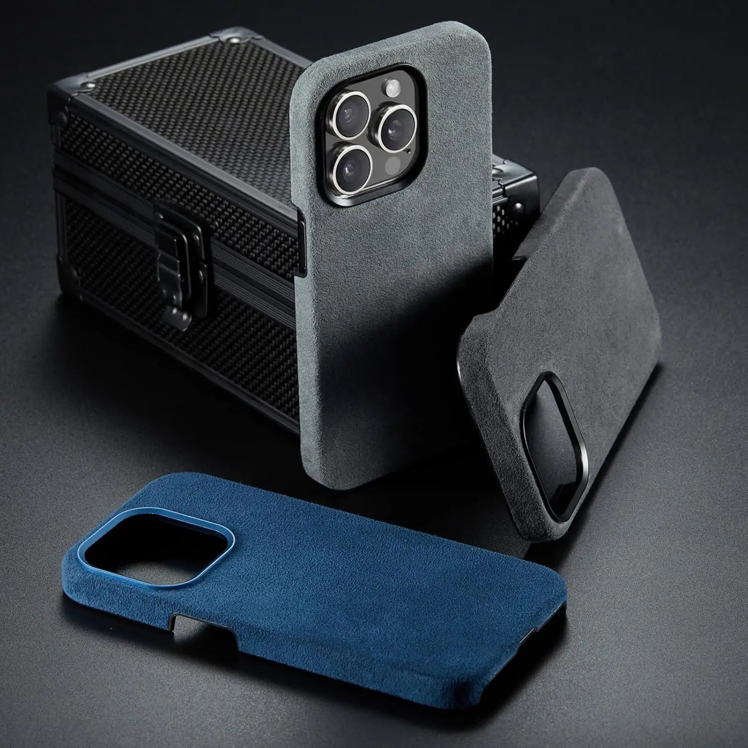 Tactile Velvet Classic Leather Case