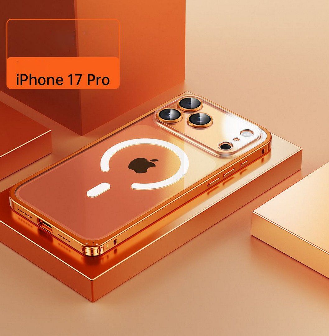 Fire Mist Transparent Magnetic Lock Case