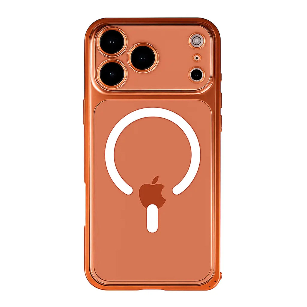 Fire Mist Transparent Magnetic Lock Case
