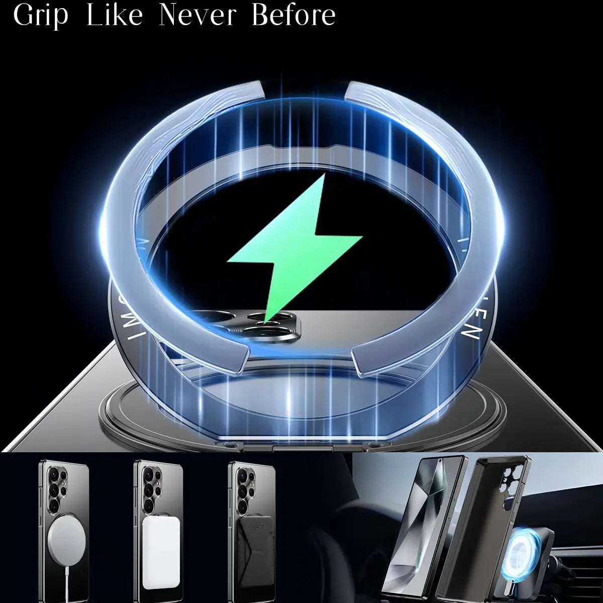 Ferro Flex Magnetic Stand Case