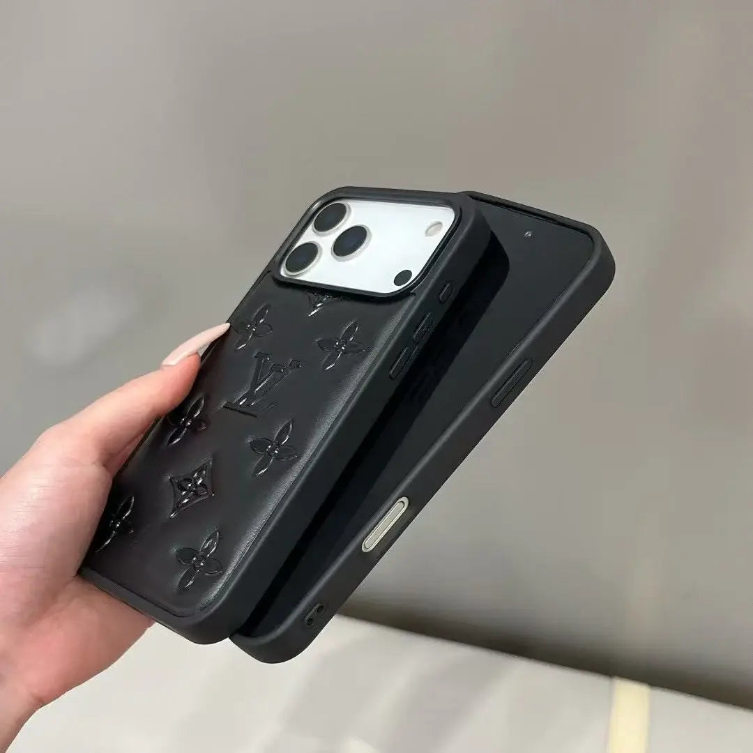 Imperial Monogram Embossed Floral Case