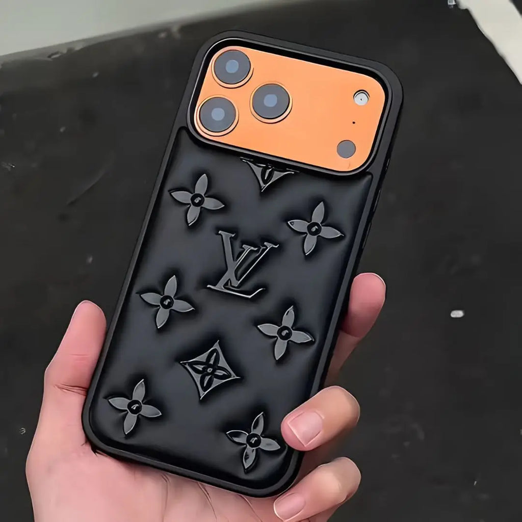 Imperial Monogram Embossed Floral Case