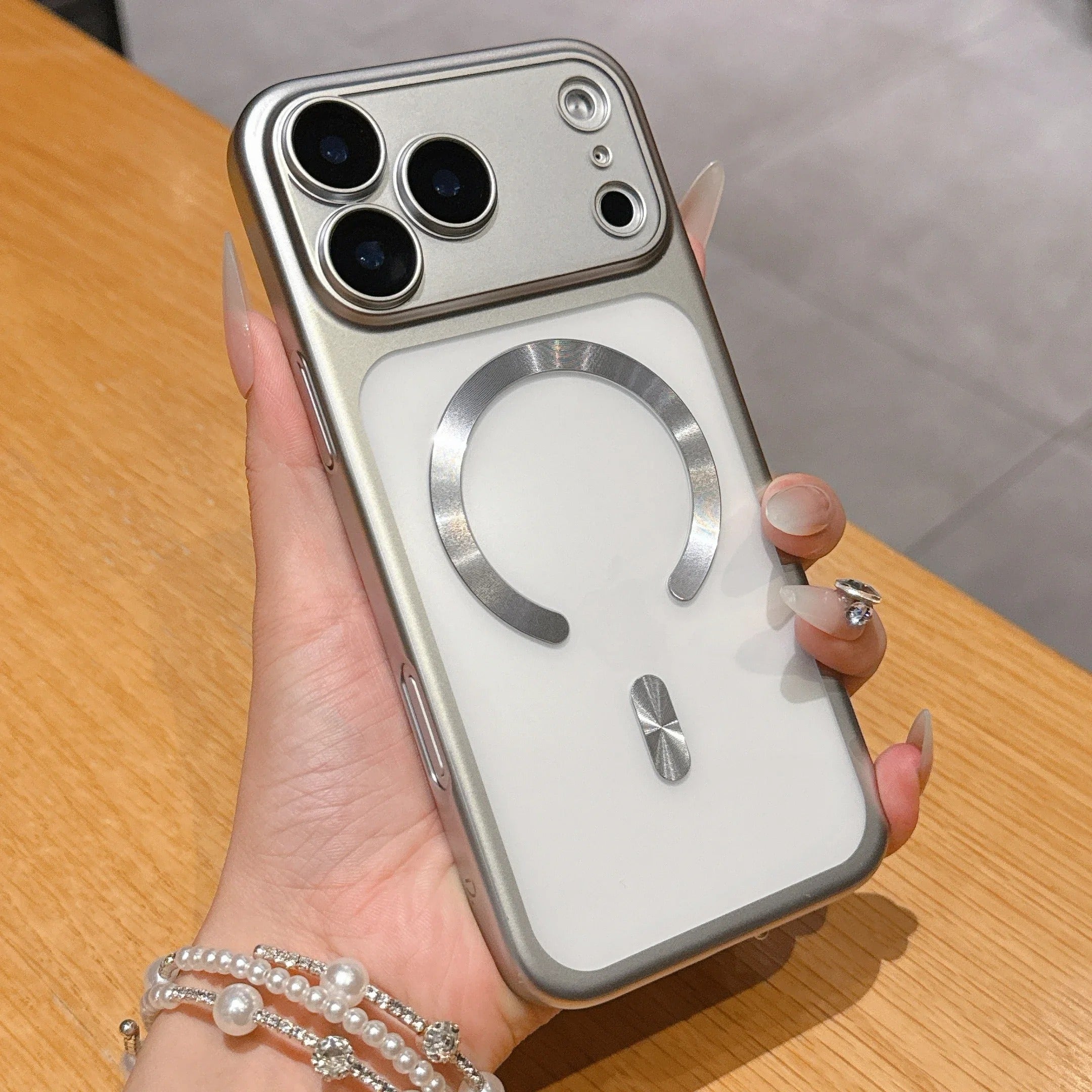 Ethereal Prism Transparent MagSafe Case - iPhone