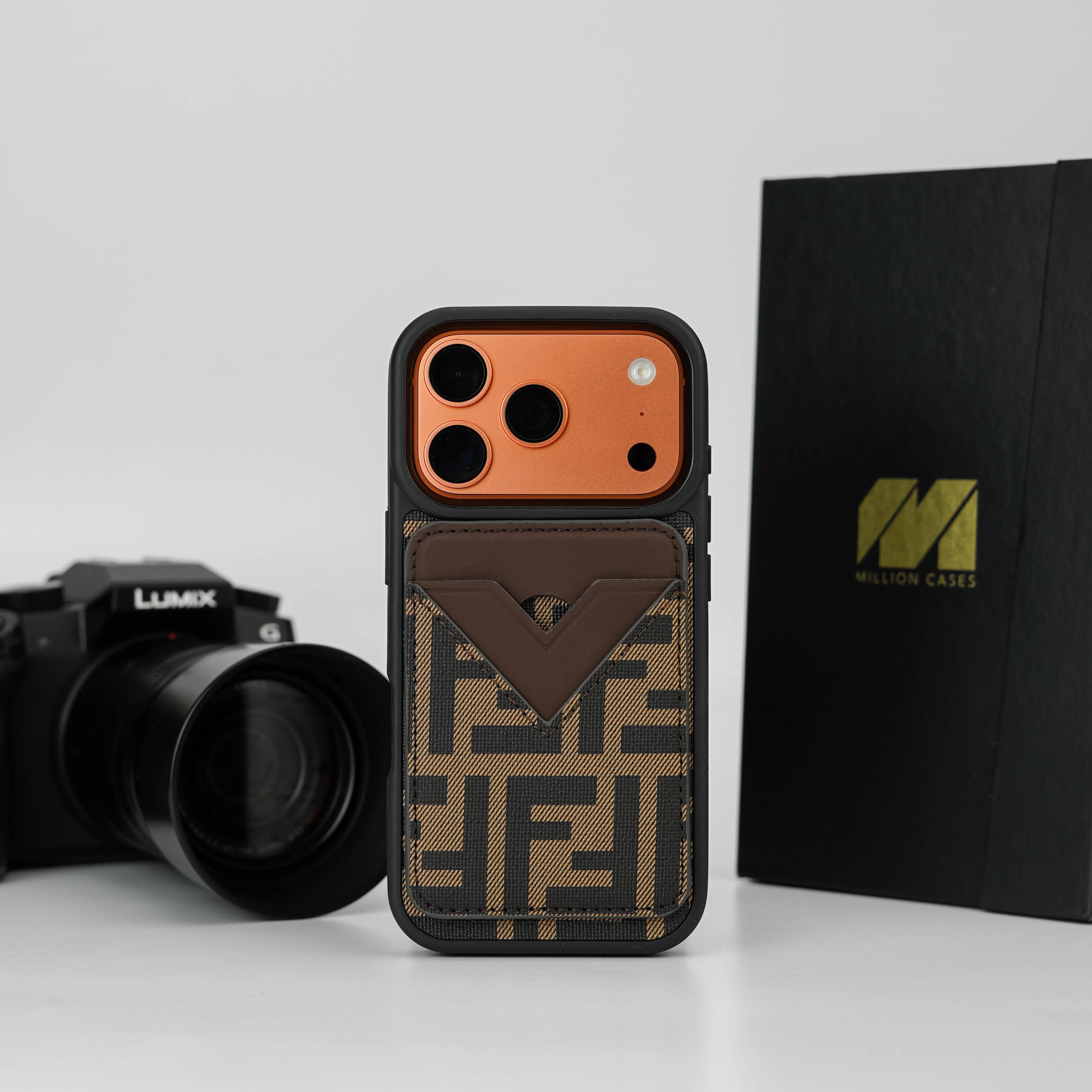 Iconic Monogram Leather Wallet Case