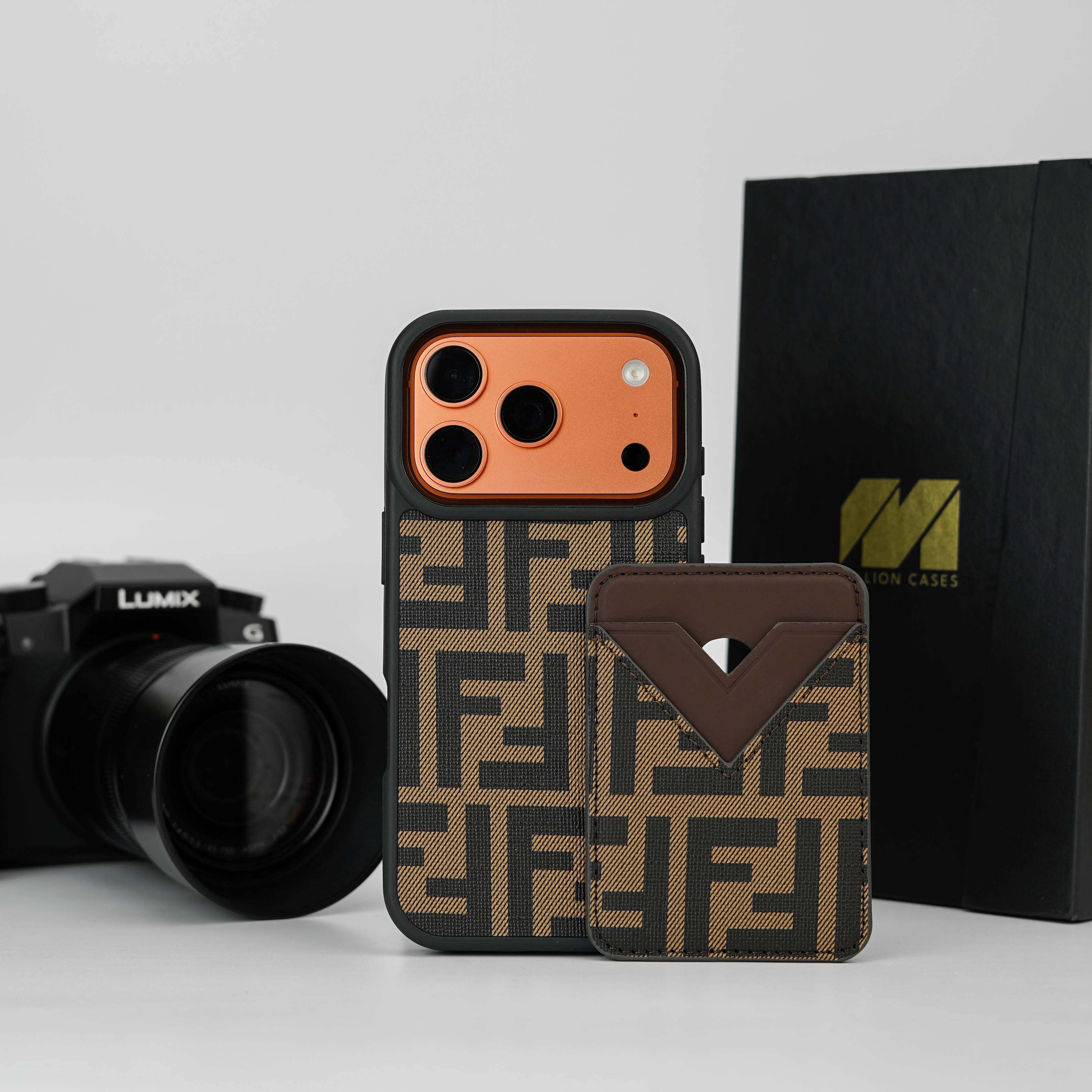 Iconic Monogram Leather Wallet Case