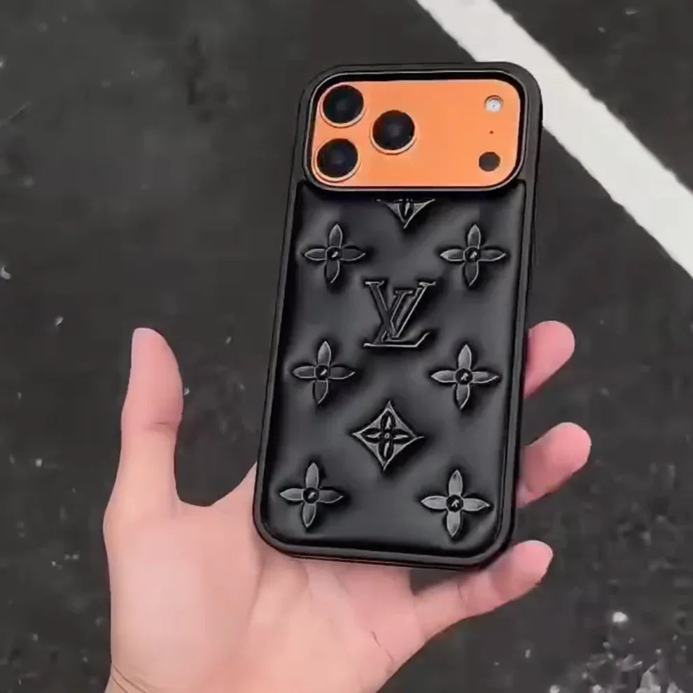 Imperial Monogram Embossed Floral Case