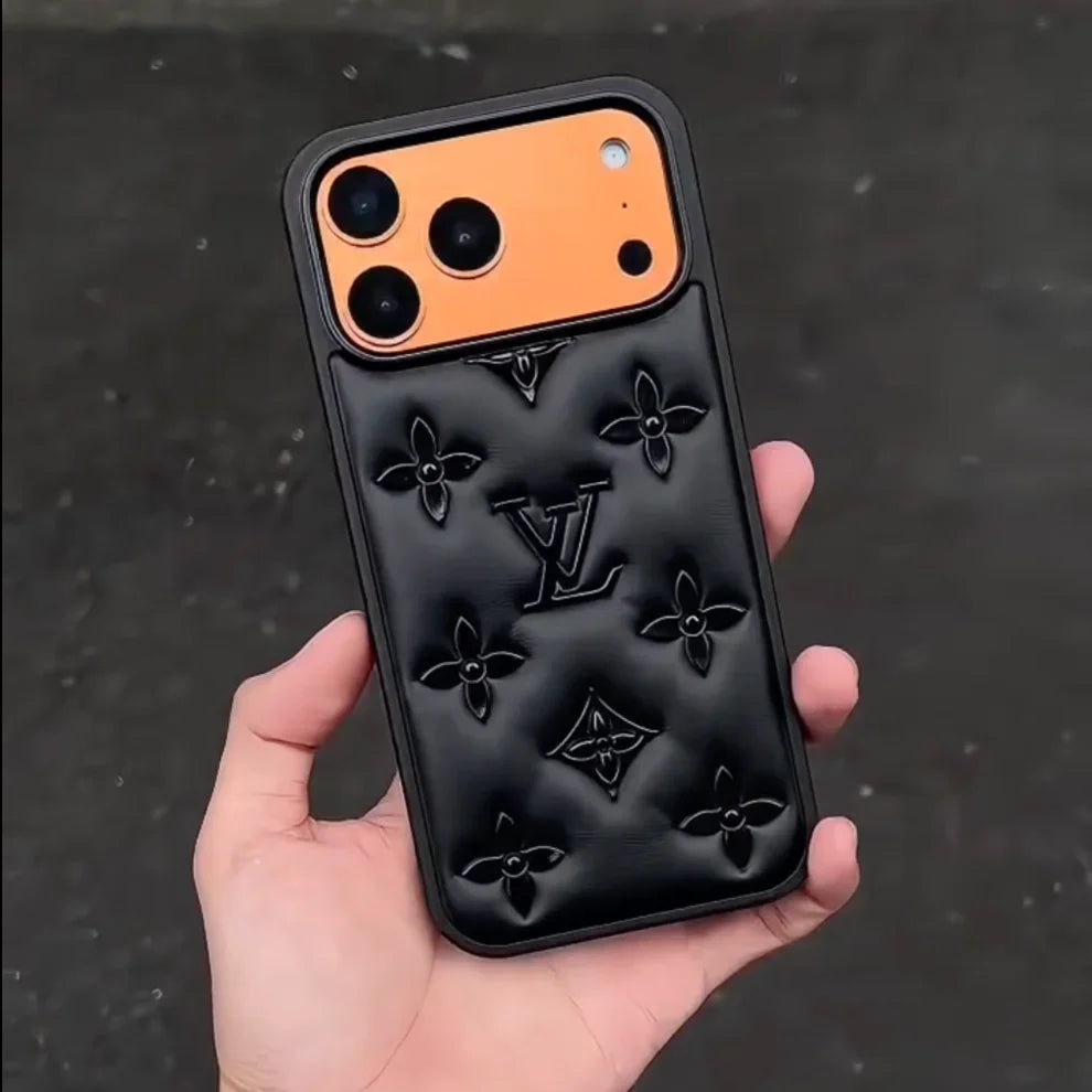 Imperial Monogram Embossed Floral Case