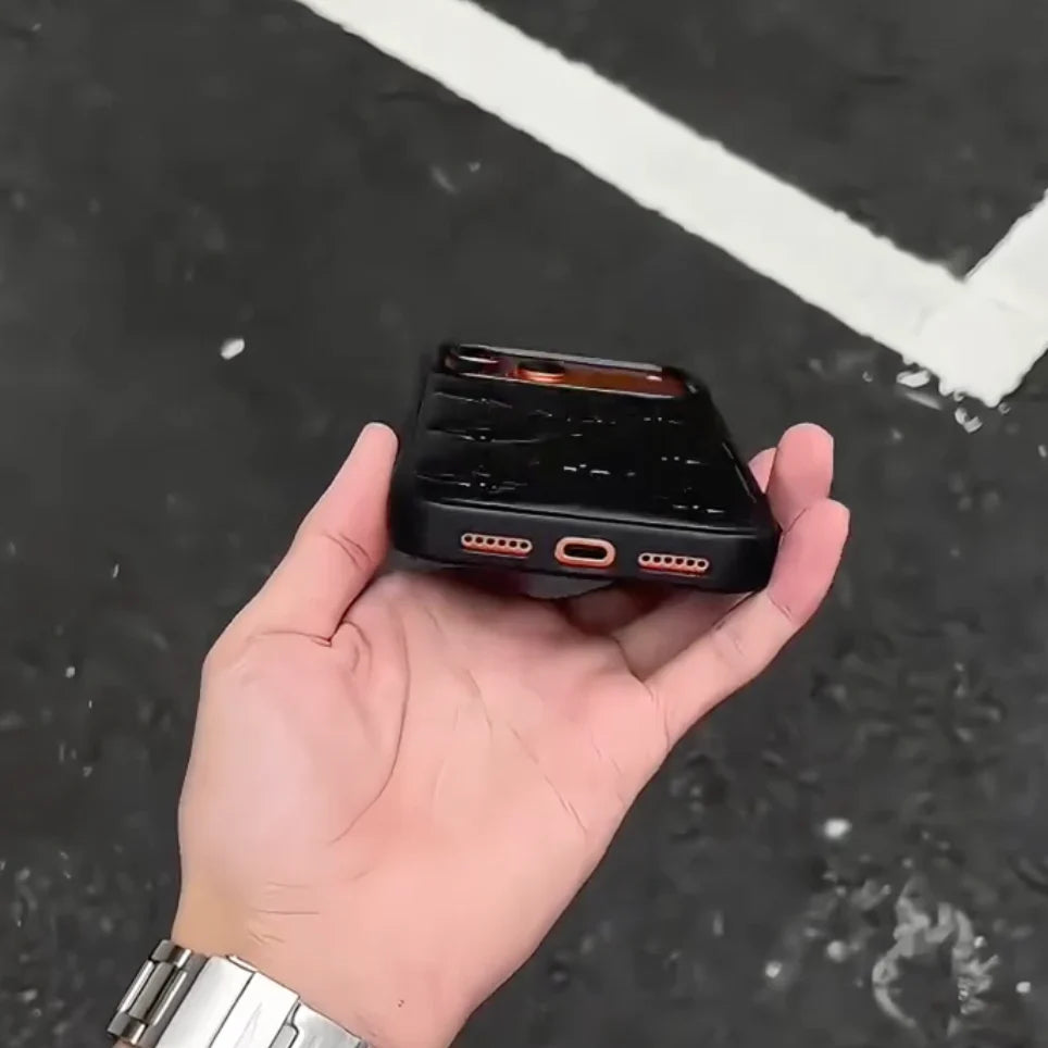 Imperial Monogram Embossed Floral Case