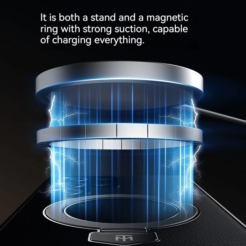 Eclipse Pro Magnetic Stand Leather Case