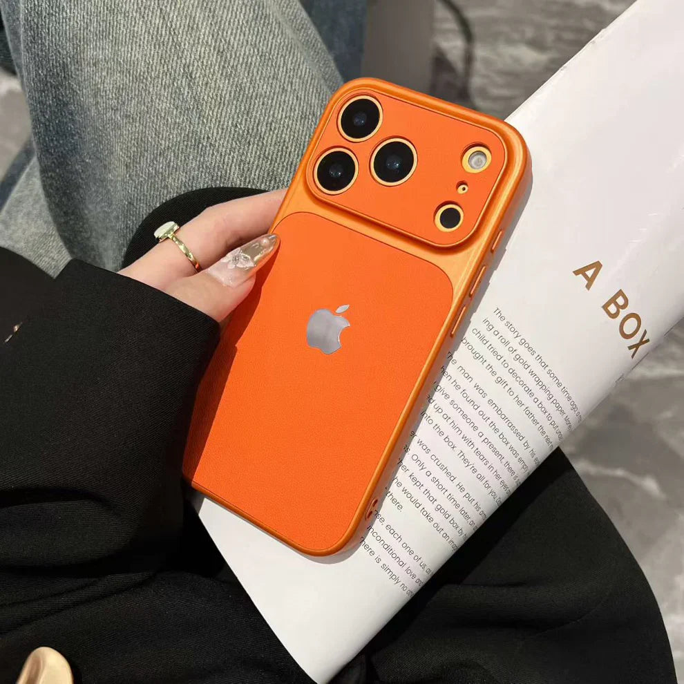 Minimal Aura Leather Finish Case