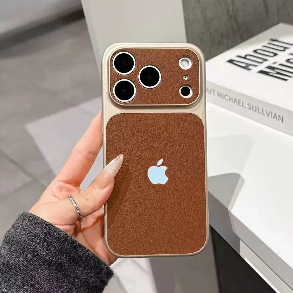 Minimal Aura Leather Finish Case