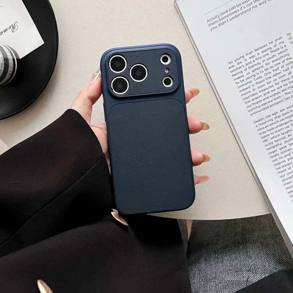 Minimal Aura Leather Finish Case