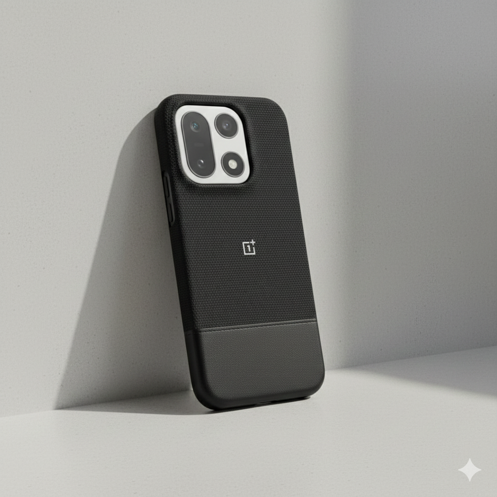 OnePlus 15 Series Retro Business Half Leather Case