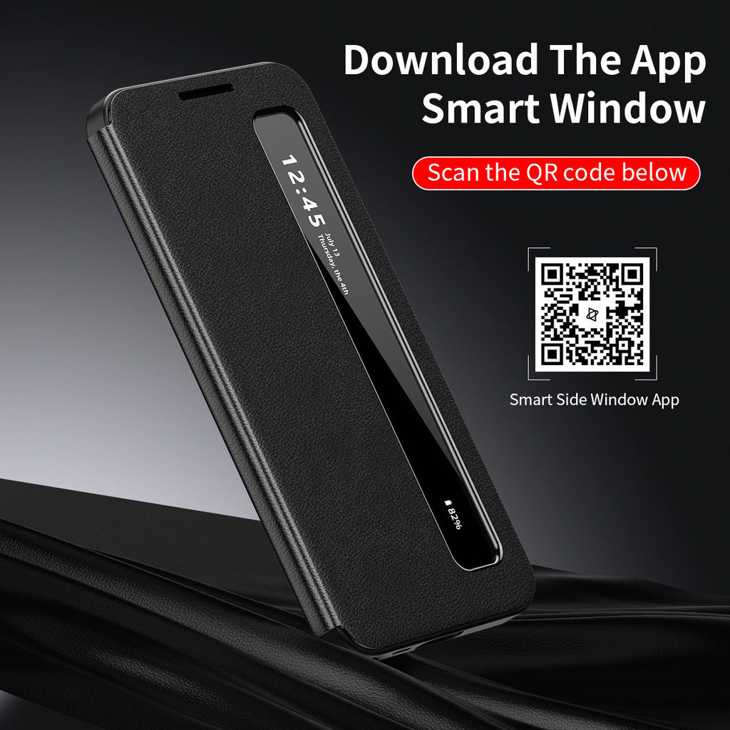 Galaxy Z Fold Series Intelligent View Side Window Flip Case