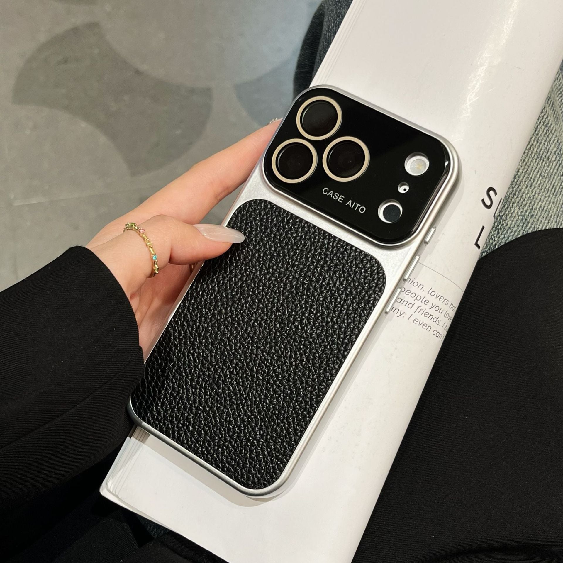 Urban Zest Leather Shield Case