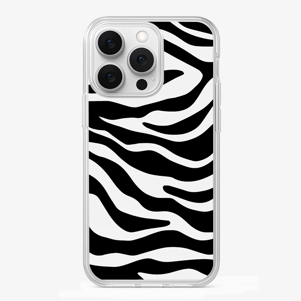 Zebra Phone Case | White