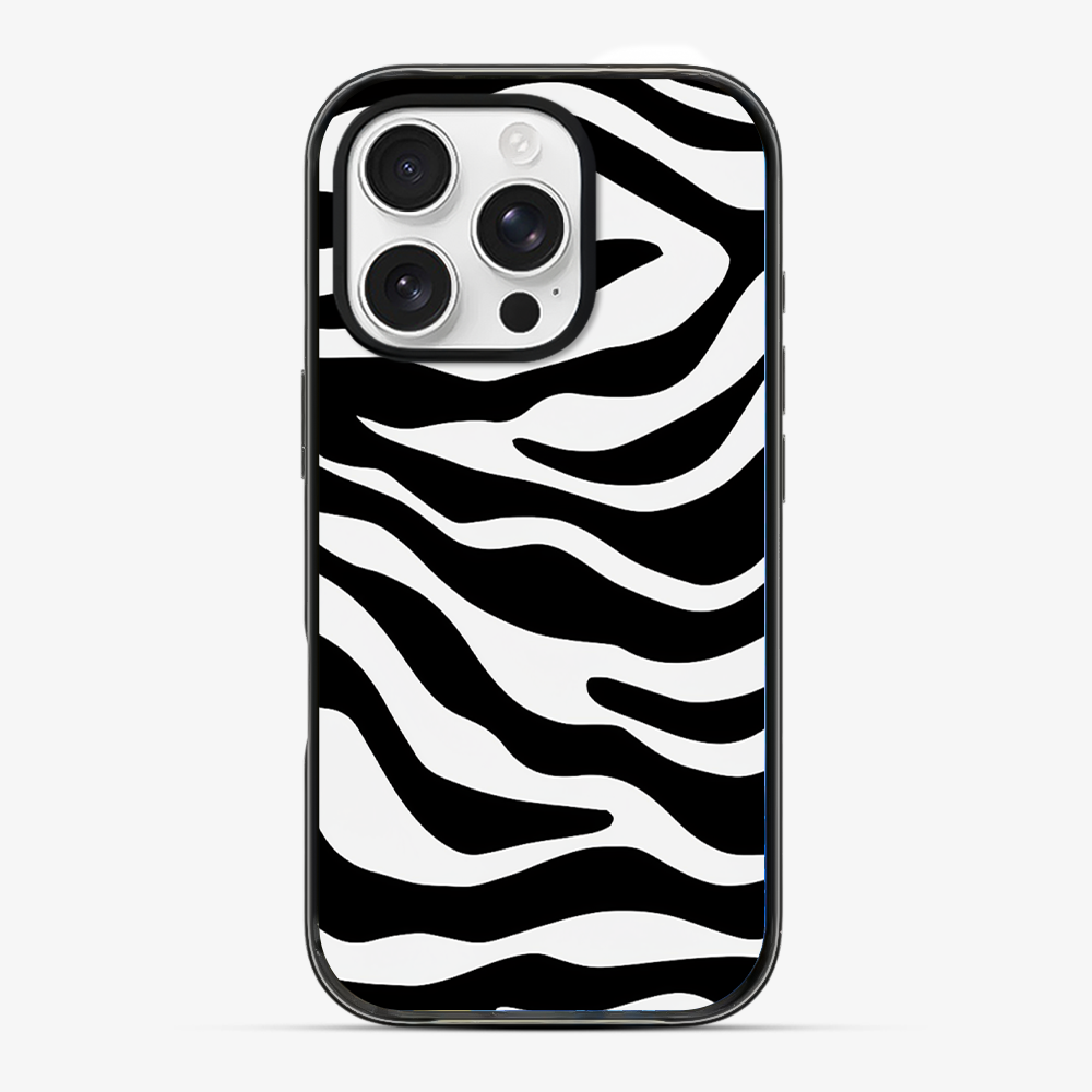 Zebra Phone Case | White