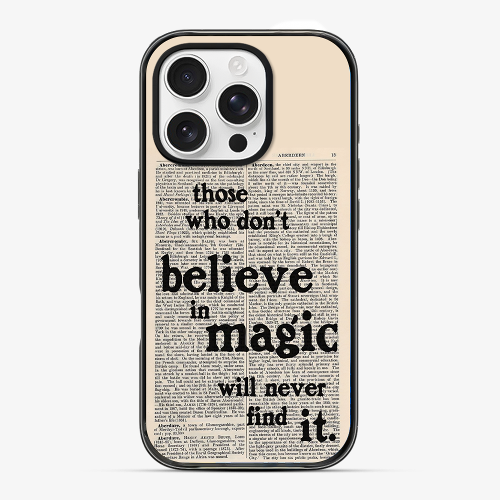 Believe in Magic Phone Case