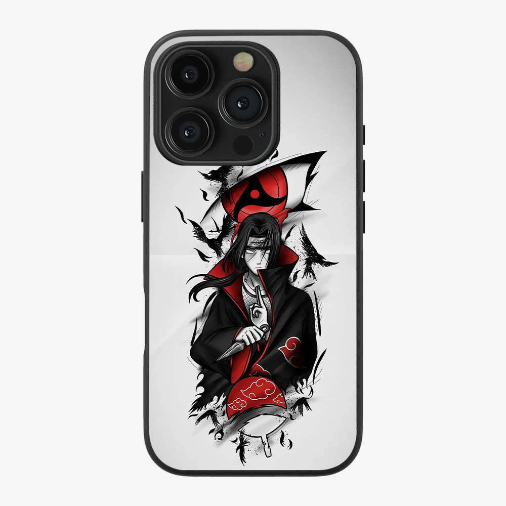 Itachi Sharingan Anime Phone Case