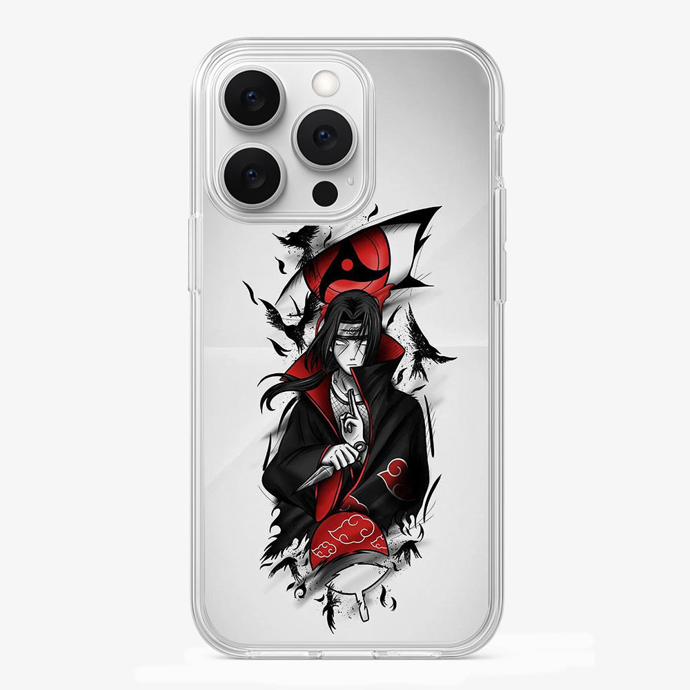 Itachi Sharingan Anime Phone Case