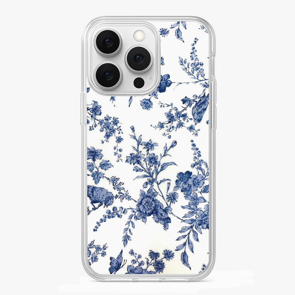 Blue Flowers Phone Case