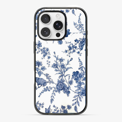 Blue Flowers Phone Case