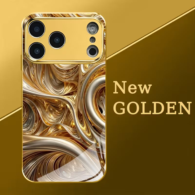 Luxurious Gold-Plated Case