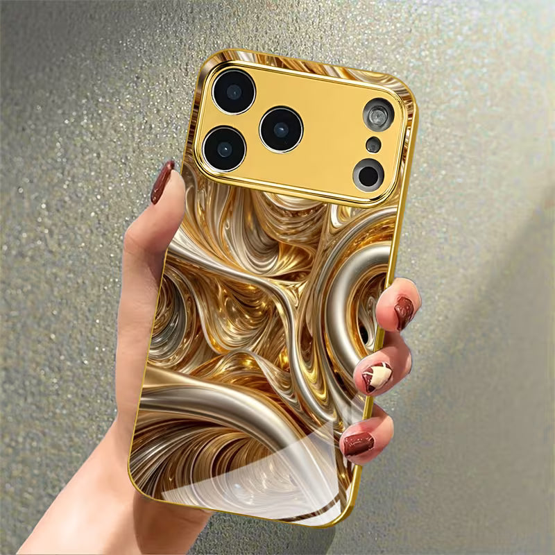 Luxurious Gold-Plated Case