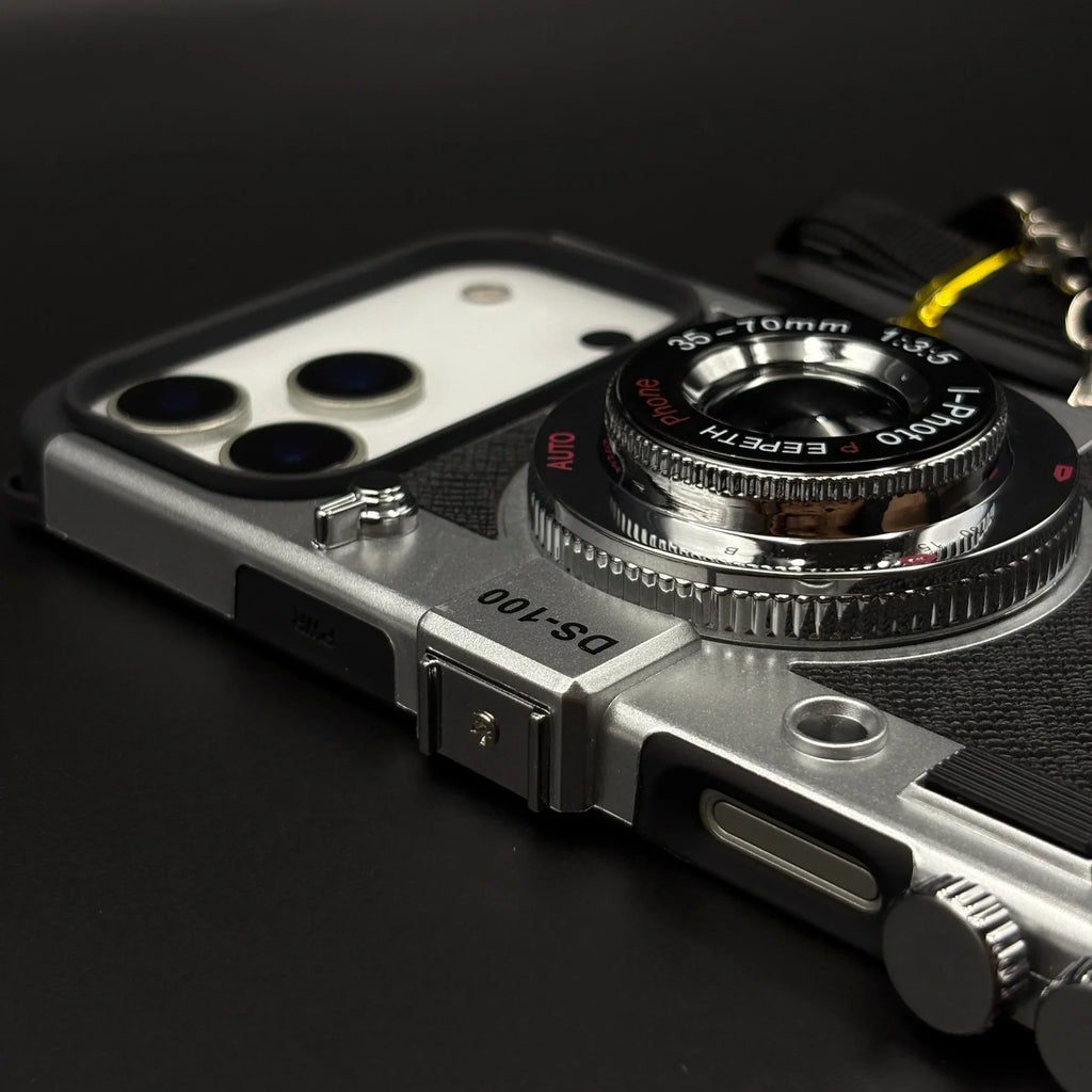 3D Retro Vintage Camera Case- iPhone 17 Series