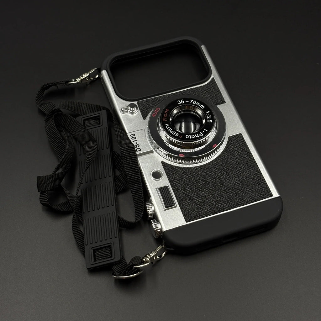 3D Retro Vintage Camera Case- iPhone 17 Series