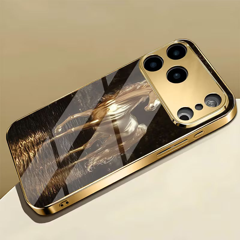 Luxury Glass Case with Lens Protection