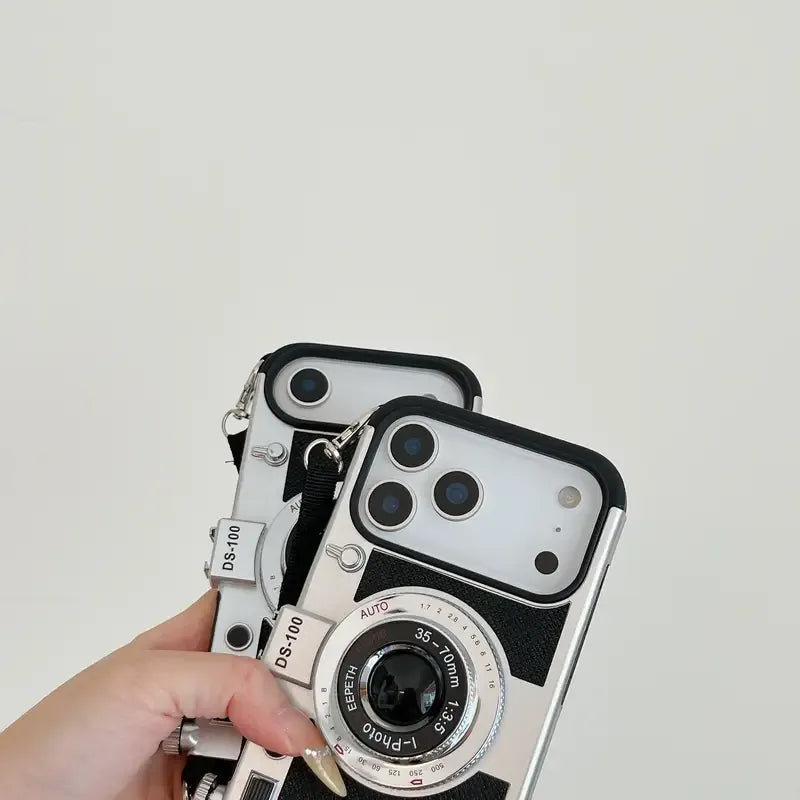 3D Retro Vintage Camera Case- iPhone 17 Series