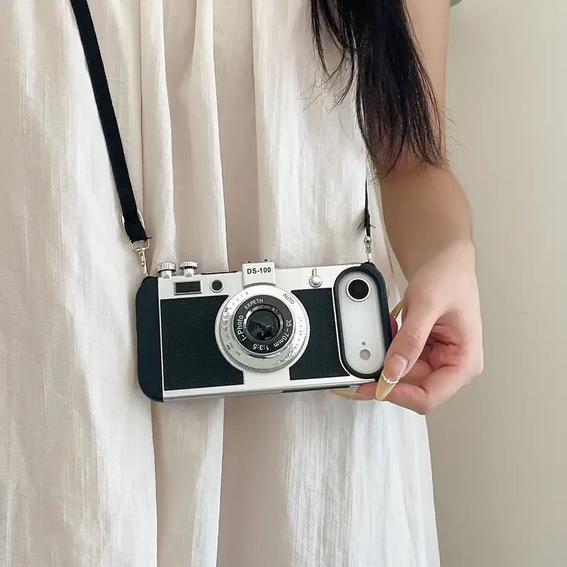 3D Retro Vintage Camera Case- iPhone 17 Series